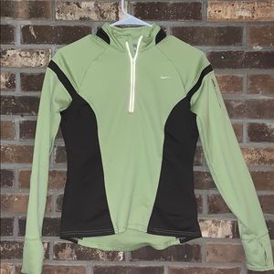 Nike 3/4 zip pull over
